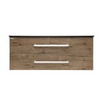 Kúpeľňová skrinka s umývadlom SAT Cube Way 120x53x46 cm dub wellington mat CUBE461202DWMODC CUBE461202DWMODC