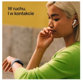 Apple Apple Watch SE (3nd generation) OLED 44 mm Cyfrowy 368 x 448 px Ekran dotykowy Čierny Wi-Fi GPS