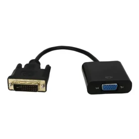 MicroConnect Adaptér DVI-D (M) - VGA (F) 0.1m čierna / Full HD / Plug Play (DVIDVGA)