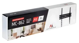 Maclean MC-862 čierna / Nástenný držiak pre TV / 26-55" / VESA 400x400 / nosnosť 40 kg (MC-862)