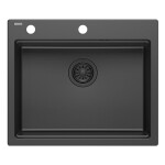 Quadron Quadron - Granitový drez KURT 110 WORKSTATION Black ZLE-09600