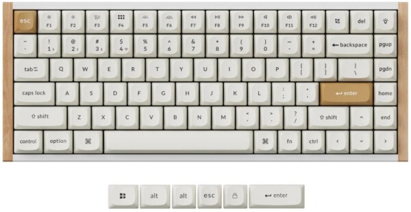 Keychron K2 HE Special Version Gateron Double-Rail Magnetic Nebula
