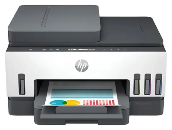 HP SMART Tank 7305 All-in-One šedo-biela / Atramentová multifunkcia / A4 / tlač sken. kop. / LAN Wi-Fi BT (28B75A#BHC)
