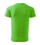 Základné tričko pánske jablkovo zelené 4XL