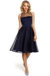 Made Of Emotion Dress M148 Navy Blue