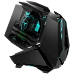 Jonsbo MOD5 čierna / ATX / 2x USB-A 3.0 / 1x USB-C 3.2 / bez zdroja / priehľadná bočnica / RGB (MOD5 BLACK)