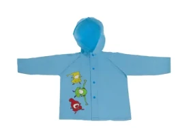 Presco Group Detská pláštenka Kúzelná škôlka modrá (3-4 roky) (A-2609)