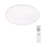 Solight WO763 LED stropné svetlo Star okrúhle 24W / 1440lm / diaľkové ovládanie / 37cm (8592718027605)