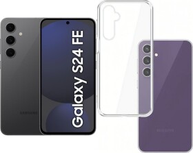 Samsung Galaxy S24 FE 5G 8/128GB Grafitový (SM-S721BZKDEUE) + Etui Clear Case