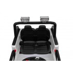 Mamido Mamido Elektrické autíčko OFF ROAD EXTREME 4x4 biele 24V | 200W | 50 kg | EVA | LED | 2,4 Ghz | ECO koža