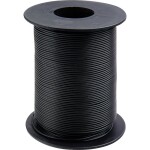 Donau Elektronik 119-11 opletenie / lanko, 1 x 0.14 mm², čierna, 100 m; 119-11
