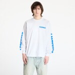 Tričko PLEASURES Impact Staff Long Sleeve T-Shirt White M