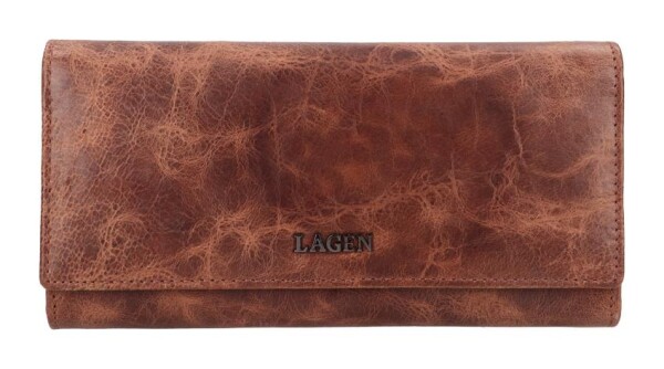 Dámska kožená peňaženka Lagen LG-2164 Brown