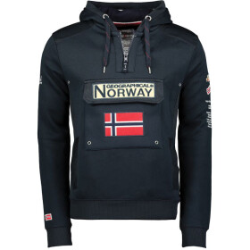 Geographic Norway Gymclass Db 054 M WW2489H/GN/Navy Mikina 3XL