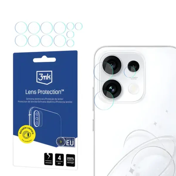 3mk Lens Protection / Sklo na fotoaparát / Oppo Reno 16 F, Reno 16 FS (CPH2859) / Hybridné sklo