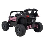 Mamido Elektrické autíčko Buggy Can-Am Maverick 24V 4x200W ružové