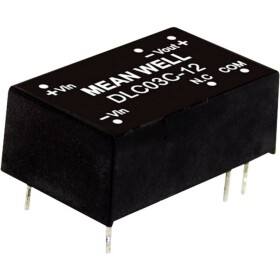 MEAN WELL DLC03B-05 DC / DC menič napätia, modul 300 mA 3 W Počet výstupov: 2 x; DLC03B-05