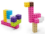 Mamido Farebné kocky Cube Pink Meli 100 dielov ZA5667