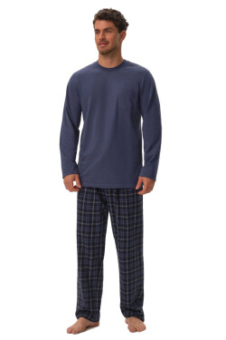 Pánske pyžamo 41913 Herb light blue - HENDERSON světle modrá XL