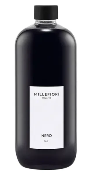 Millefiori NERO 500 ml / Náhradná náplň do arómy difuzéra / Drevitá a korenená vôňa (77RENR)