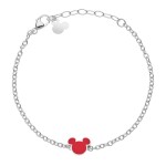 Disney Slušivý oceľový náramok Mickey Mouse B600650L-55.CS