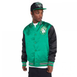 Mitchell & Ness NBA Boston Celtics Primetime Heavyweight Satin Jacket Vintage Celtics Logo M JK8453-BCEKYGN Pánske M