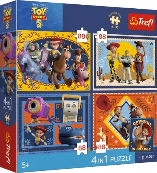 Trefl Puzzle Premium PLUS Kids Toy Story 5: Čas na hranie