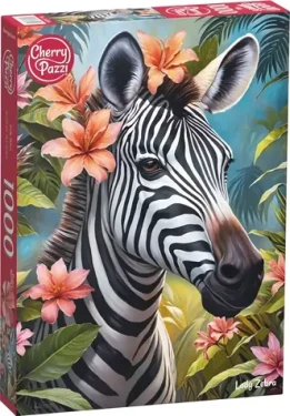 Cherry PAZZI Puzzle Lady ZEBRA