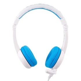 BuddyPhones School - modrá / Detské slúchadlá s mikrofónom / 3.5 mm jack / 1.4 m (BP-SCHOOLP-BLUE)