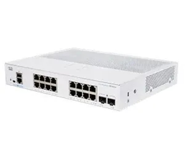 Cisco Business CBS350-16T-E-2G- EU REFRESH / Switch / 16x GbE RJ-45 / 2x SFP / Fanless / Managed (CBS350-16T-E-2G-EU-RF)