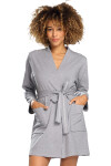 DKaren Housecoat Pola Grey