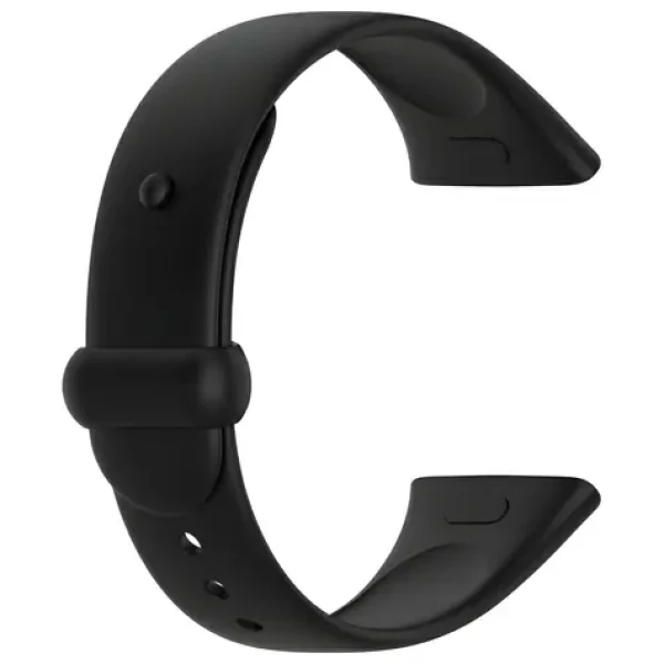 Beline remienok pre XIAOMI Redmi Watch 3 čierna / Remienok / silikónový / Snap pracka