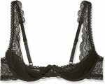 Polopodprsenka Miamor half-bra - Obsessive S/M černá