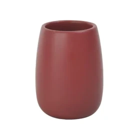 Spirella Sven téglik na zubné kefky bordó / Téglik na kefky / Polyresin