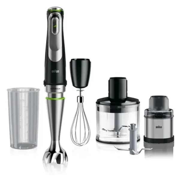 Braun MQ9138XI MultiQuick 9 / Tyčový mixér / 1200 W / nádoba 600 ml (604876)