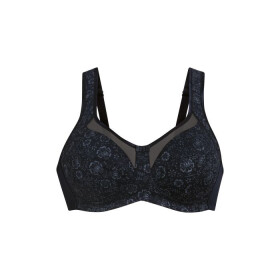 Pohodlná podprsenka Clara Art 5873 black/anthracite - Anita Classix 445 black/anthracite 100F