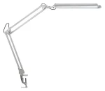 Maul Atlantic strieborná / Stolná LED lampička s klipom / 400 lm / 6500K / 9W (8203595)
