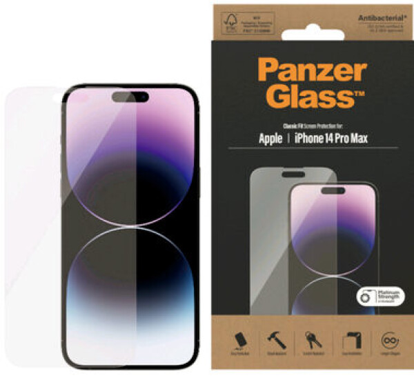 PanzerGlass AB Ochranné sklo pre Apple iPhone 14 Pro Max (2770)