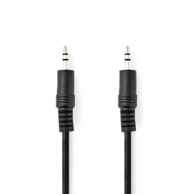 Nedis Stereo Audio kábel jack 3.5 mm (M) - jack 3.5 mm (M) 0.50 m čierna (CAGT22000BK05)