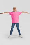 Fruit of the Loom Kids Valueweight T Detské tričko 16.1033 svetloružové light pink 128