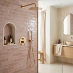 REA - Podomietková sprchová sada Copper + BOX REA-P7999