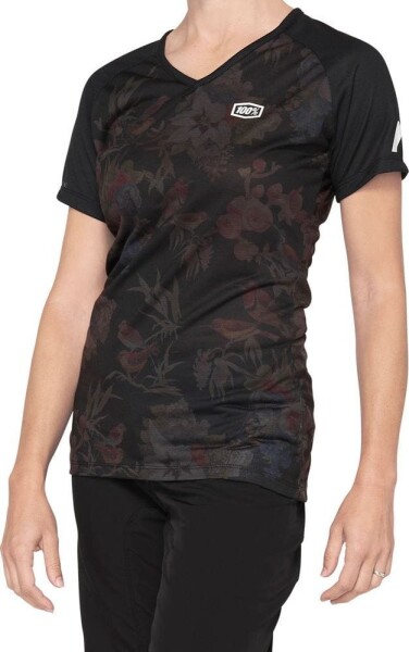 100% Wms Airmatic black floral