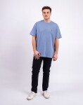 Carhartt WIP S/S Nelson T-Shirt Gentle Blue garment dyed S