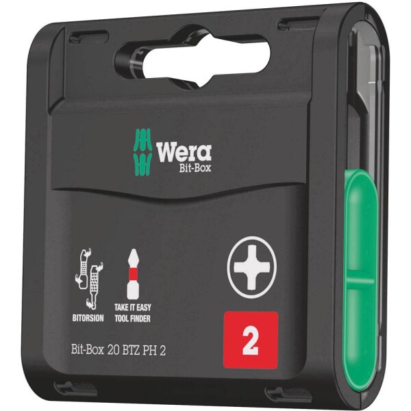 WERA Bit-Box 20 BTZ PH 20 dielny 05057751001