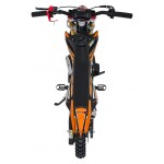Mamido Detská benzínová motorka RamiGO NITRO 60CC oranžová