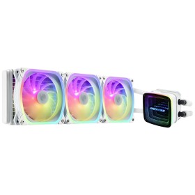 Enermax ENERMAX AQUAFUSION ADV ARGB Snow White 360 AIO CPU Wasserkuehlung Intel LGA1700 AM5 Ready 360W+ TDP 3x 120mm PWM SquA RGB-Luefter