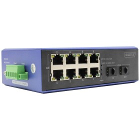 Digitus DN-651150 priemyselný ethernetový switch 8 + 2 porty 10 / 100 / 1000 MBit/s