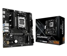 ASRock A620AM-X/ AMD A620A/2xDDR5/ 4X SATA III/USB/GLAN/M.2/sc. AM5 / mATX (90-MXBST0-A0UAYZ)