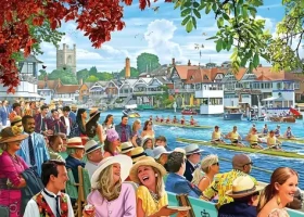 GIBSONS Puzzle Veslovanie na závode