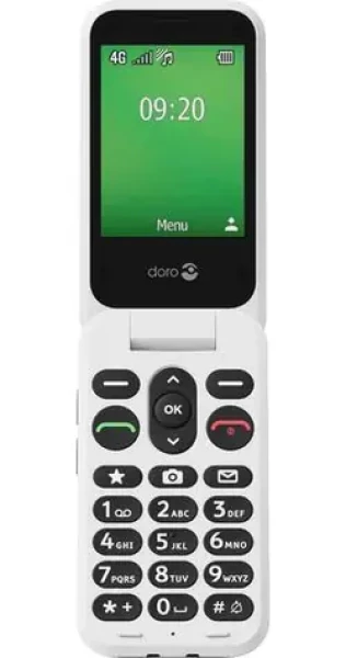 Doro Leva E22 čierno-biela / Mobilný telefón (380594)